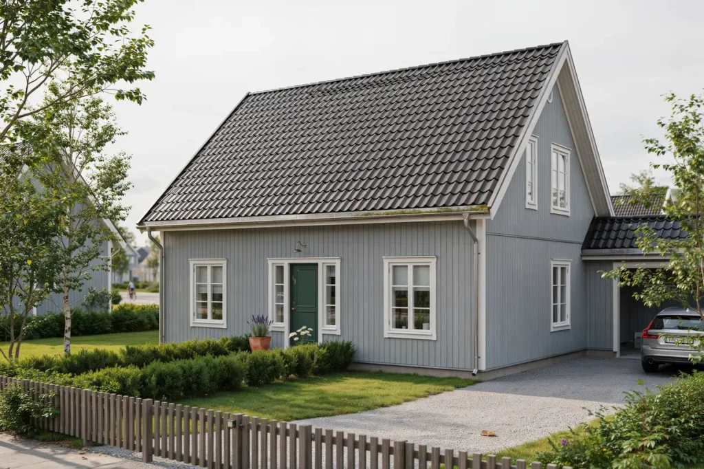 takrenovering med ny l kt och pannor p villa